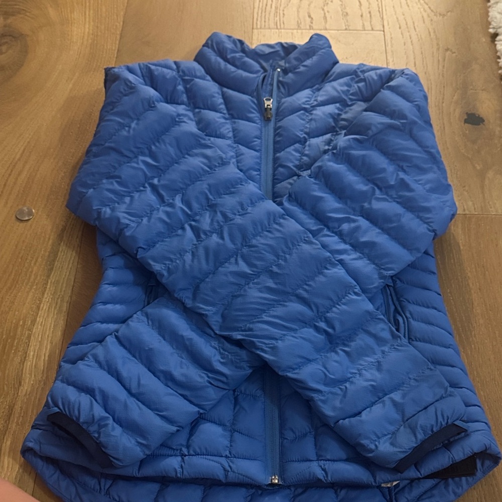 Marmot Vibrant Blue Puffer Jacket